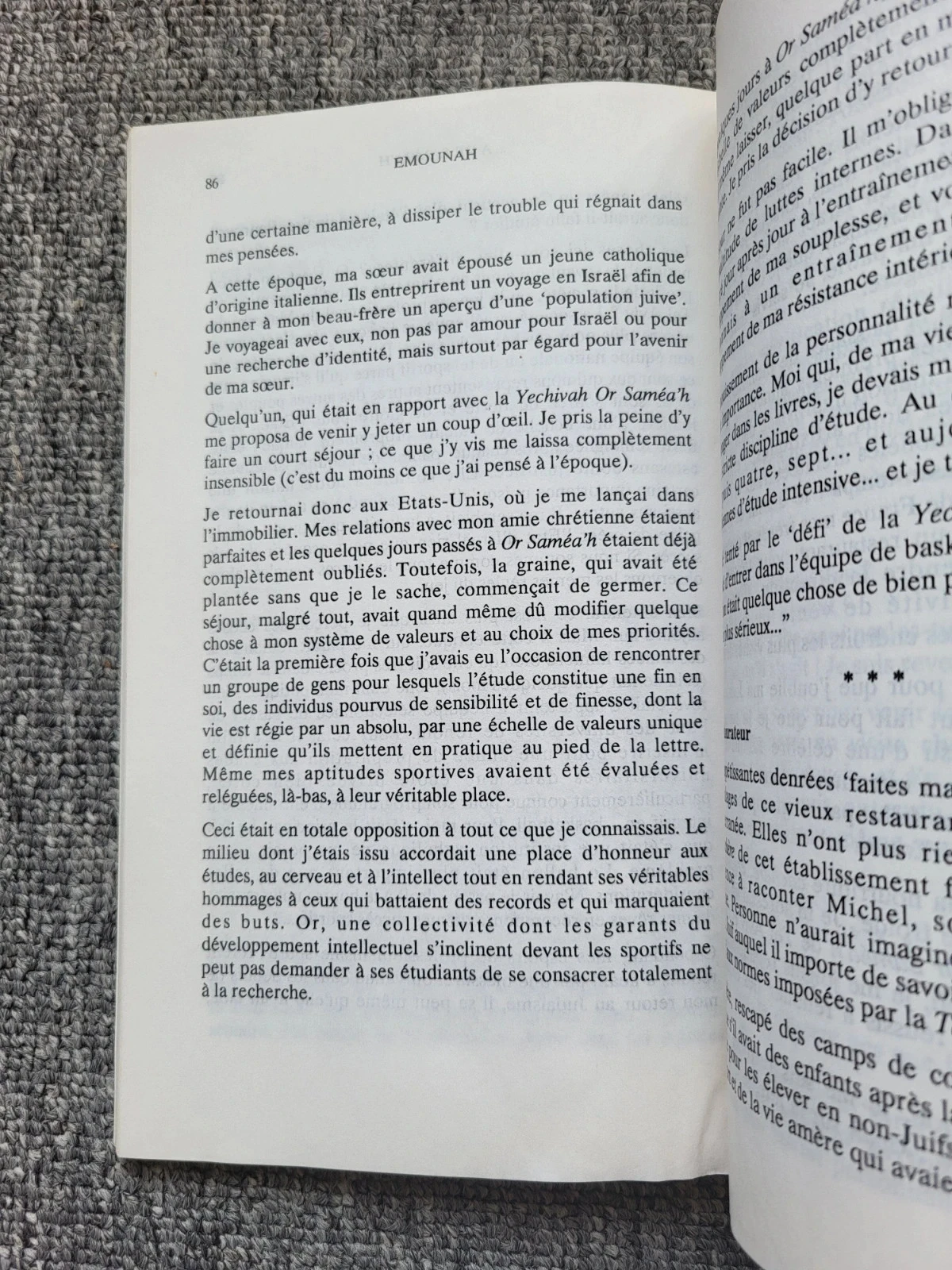 Livre Emounah n° 18 : Pensamento judaico, Torá, Judaísmo (Rav Grodzienski) - Raro – photo 8